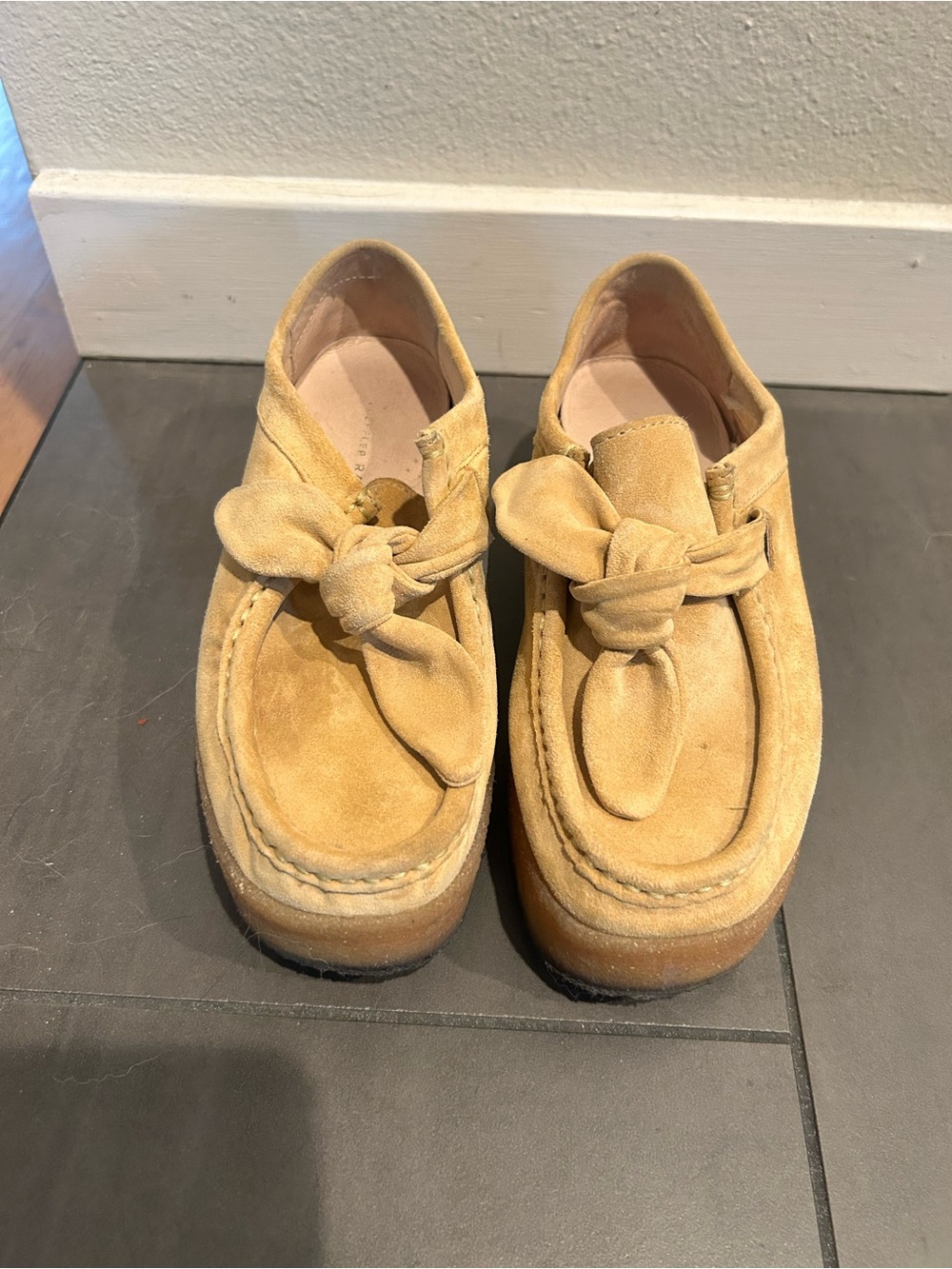 Loeffler Randall Sand Suede Knotted Chukka